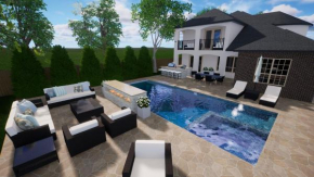 Stunning 5br 4ba Near DFW LOVE with Pool, Hot Tub, Game Room, Outdoor Kitchen